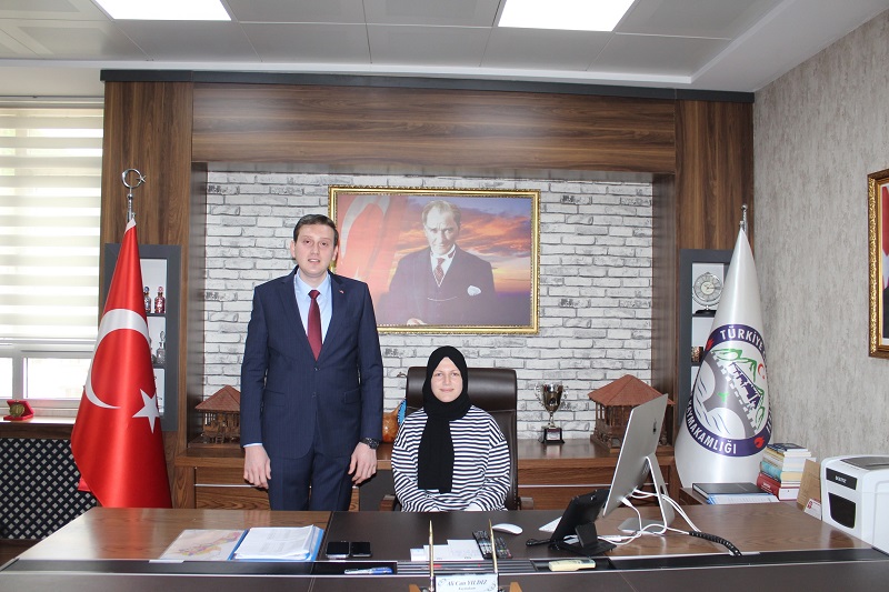 Kaymakamımız Ali Can YILDIZ koltuğunu devretti.